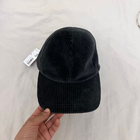 Lululemon Corduroy Ball Cap Black Grey Unisex LU9BPAS Size S/M Brand New - Picture 7 of 15